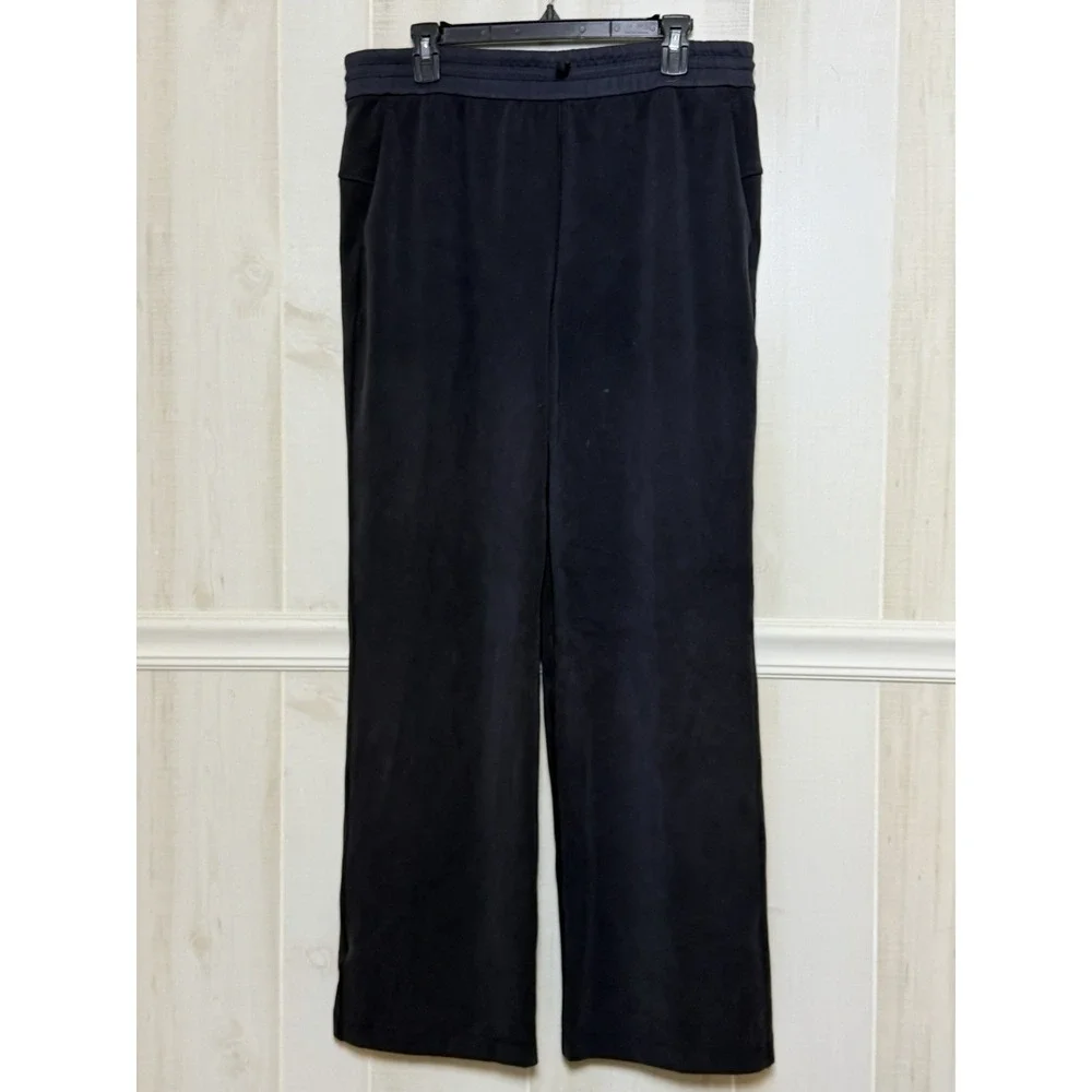 Lululemon Women's Black Softstreme Classic-Fit High-Rise Run Jogger Pant Size 12